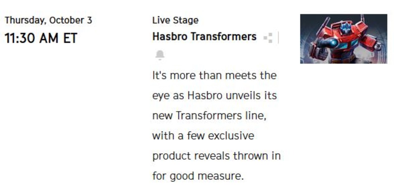 NYCC 2019   Hasbro Transformers Panel To Reveal New Product Line (1 of 1)
